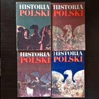 Historia Polski 4 tomy. Wydnie 1985r.