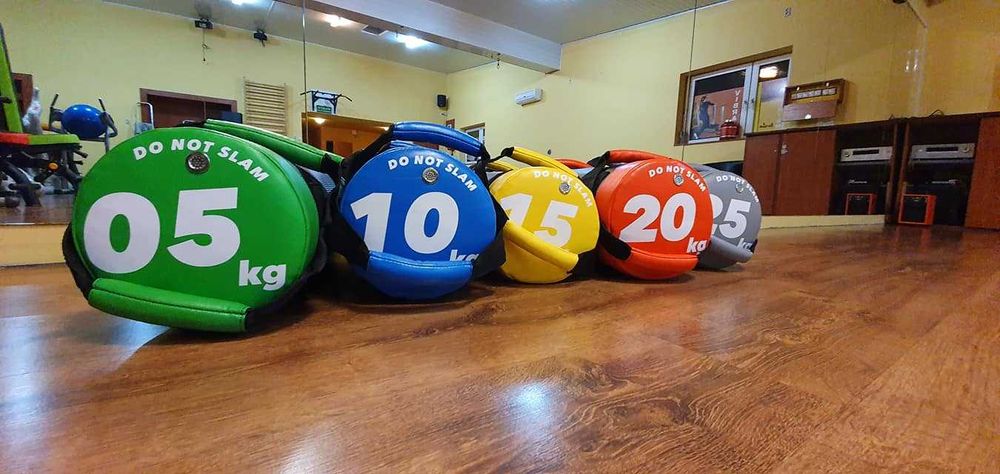 Power Bag Sand Bag Obciążenie Torba z Uchwytami Nowe Siłownia Crosfit