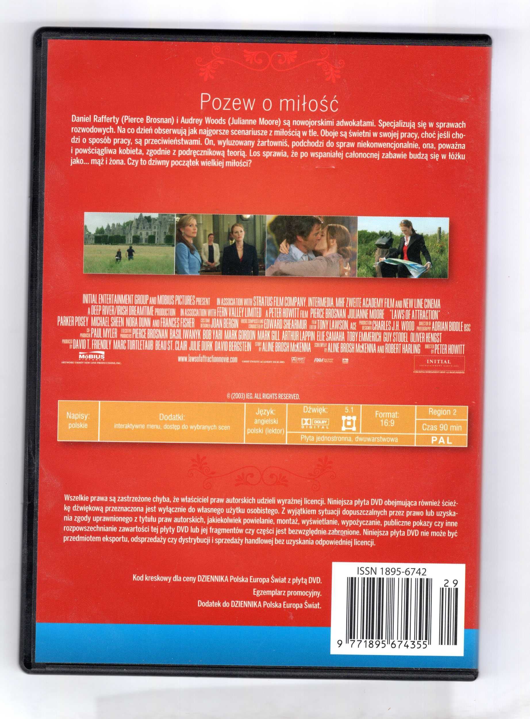 Pozew o miłość (DVD) Romantyczne komedie Julianne Moore
