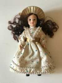 Красивая фарфоровая кукла, 19 см