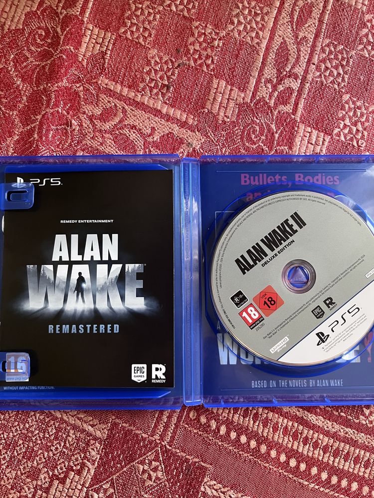 Alan Wake 2 deluxe edition ps5
