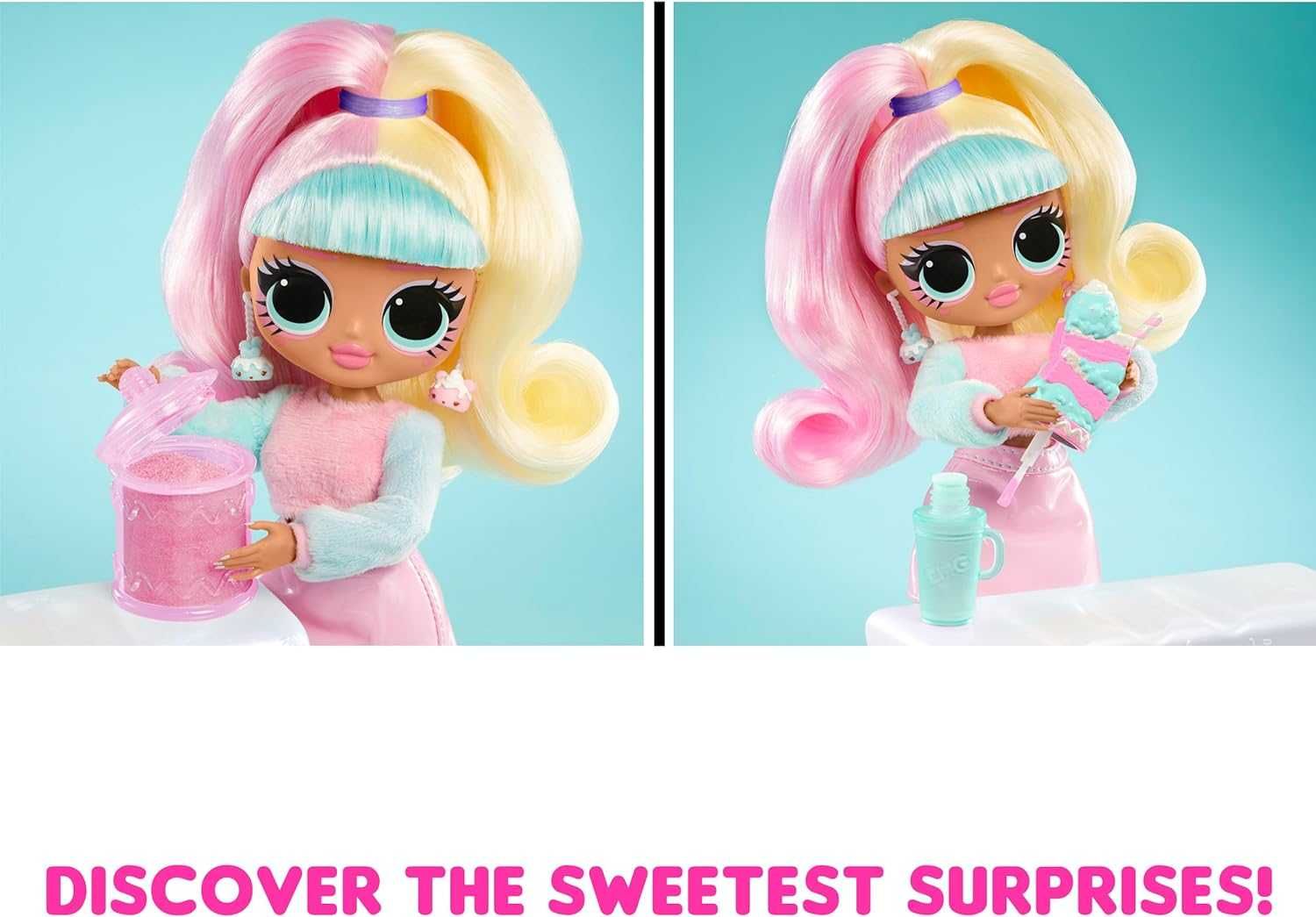 LOL OMG Sweet Nails Candylicious Лол Омг Бон Бон Кендилишес кукла