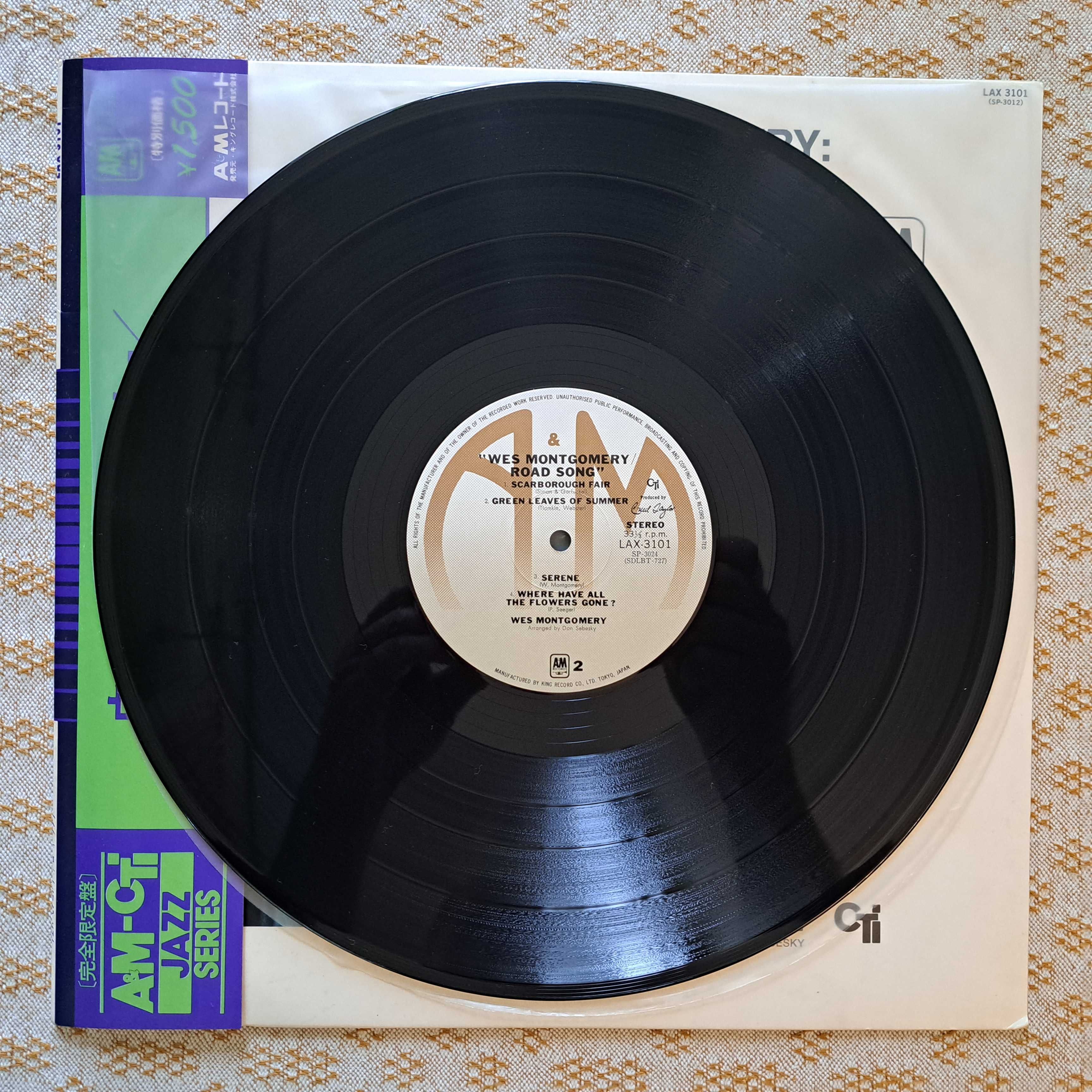 Wes Montgomery Road Song 1977 Japan (NM/EX++)
