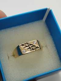 Золотой перстень 19.5 размер 3.12 грамма