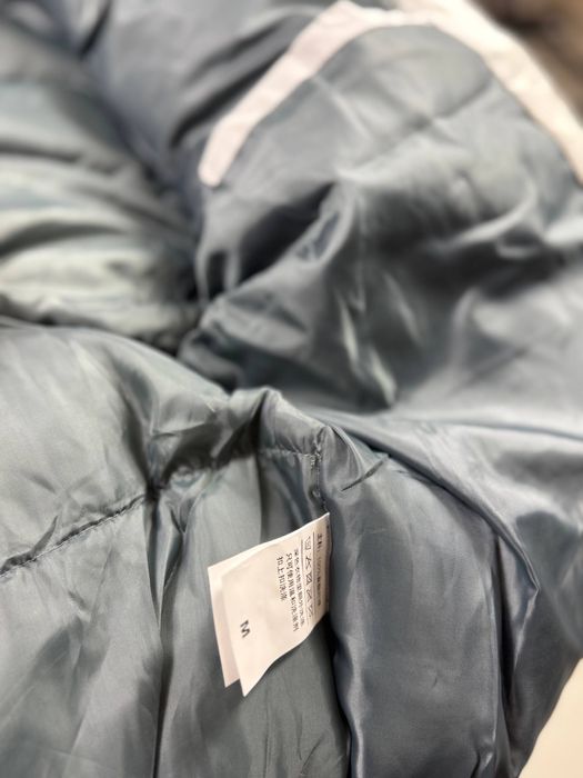 Пуховик Nike ( сірий з білим )