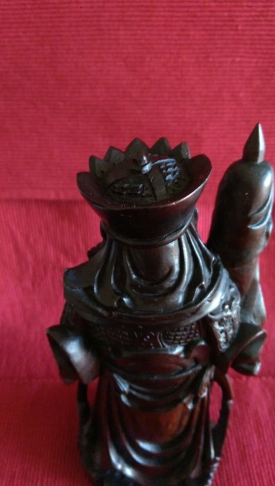 Escultura  em madeira século  XIX uma obra de arte portes grátis.