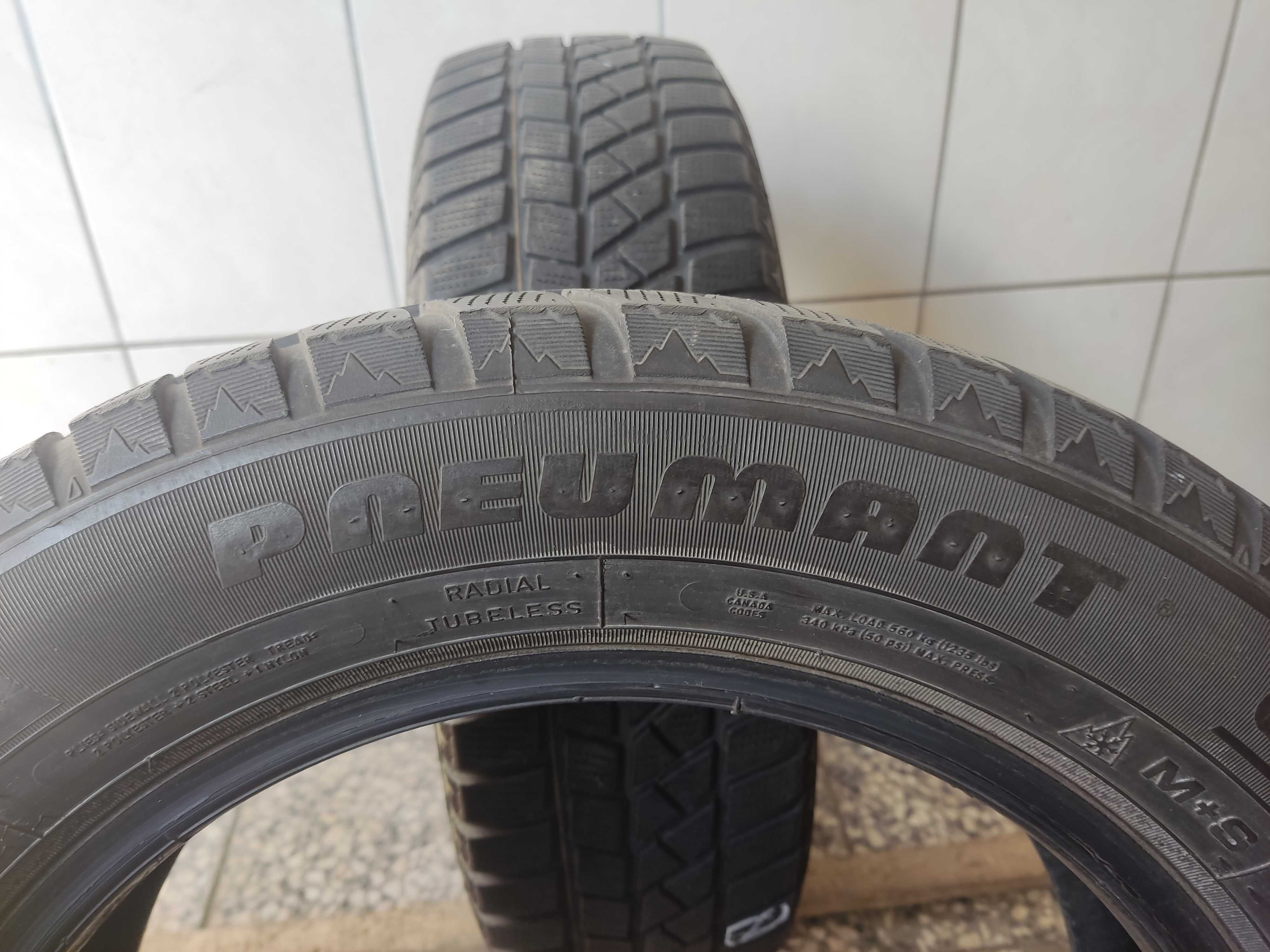 ZIMOWE Pneumant 185/60/15 88T 2x5mm cena za 2szt ZIMA MONTAŻ