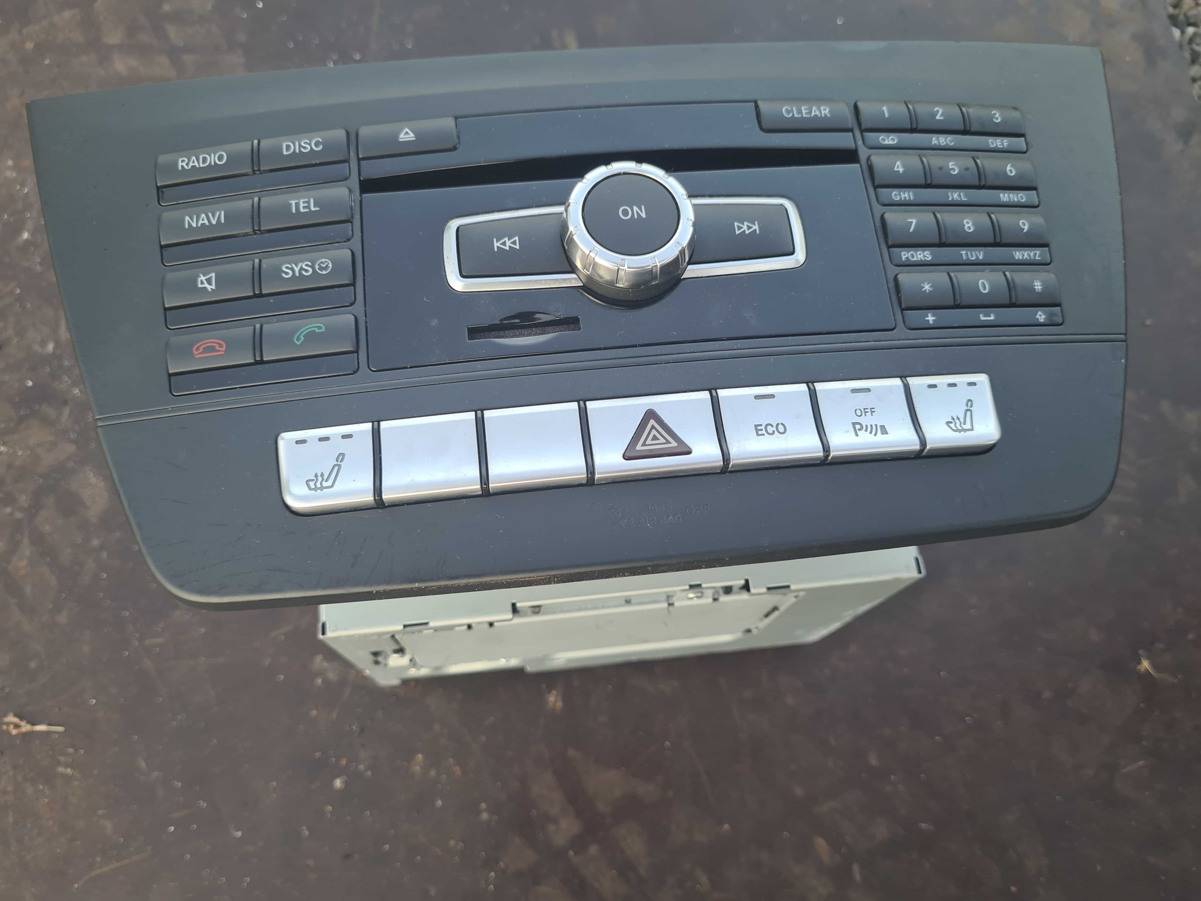 Mercedes W204 radio CD nawigacja