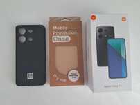 Redmi Note 13 8/256 GB Midnight Black – NOWY + 2 ETUI + ŁADOWARKA