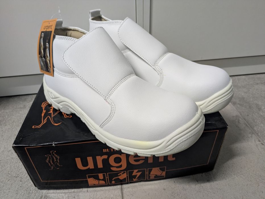 Buty ochronne URGENT 42 – stalowy nosek – nowe 35 zł
