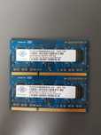Pamięć RAM sodim 2x2GB DDR3 1333Mhz nanya