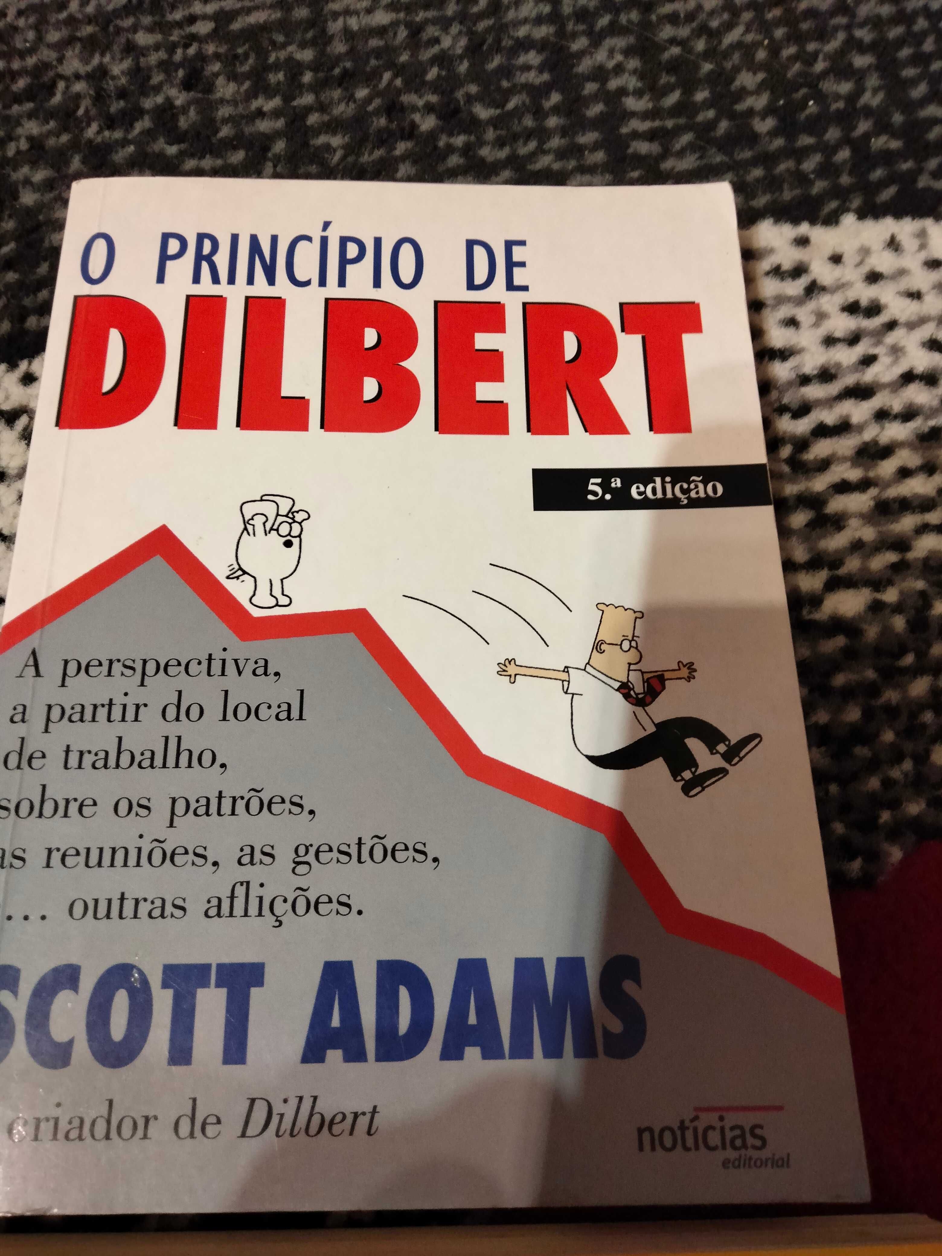 Livro O princípio de Dilbert e Gato fedorento