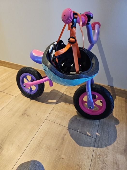 Rowerek biegowy 10cali kask gratis