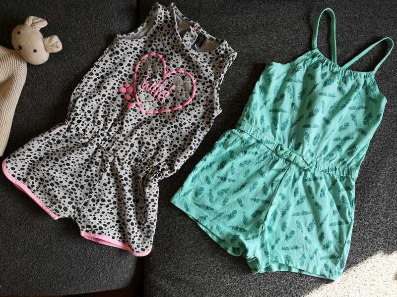 Zestaw rampersów kombinezonów Losan Lupilu 80-86-92 cm 12-24m.