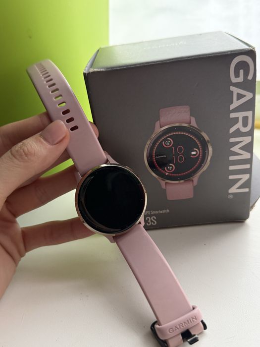 Garmin venu 3 s рожеві Soft gold