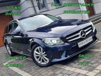 Mercedes-Benz Klasa C Skóry, 160 KM, Navi, Kamera, Full Led, Burmester, 100% Oryginał, ASO