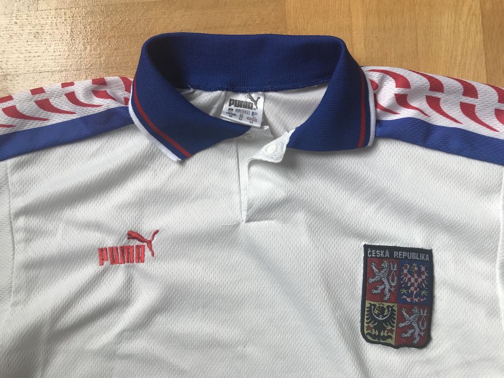 Camisola oficial Républica Checa (Chéquia) anos 90