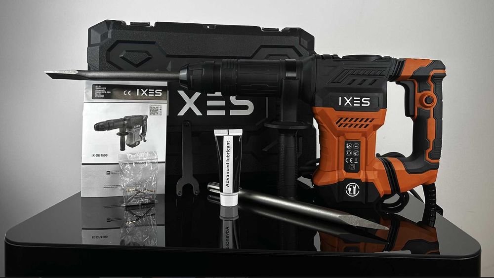 Відбійний молоток IXES IX-DB1500 1300 Вт 20 Джоулів SDS Max Долото