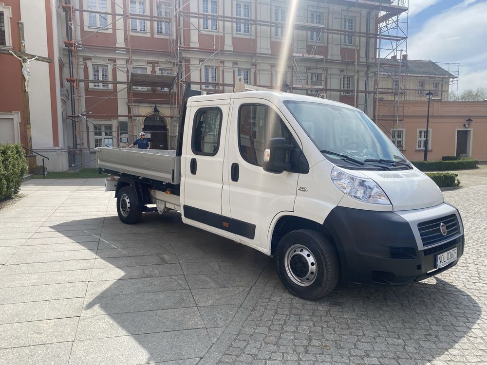 Fiat Ducato 2.3D doka 7 osobowa 2014 r 205 tys przebieg
