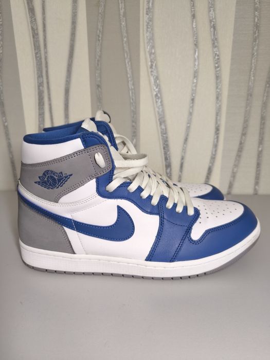 Кросовки Nike air Jordan 1 Retro OG High True Blue 46р