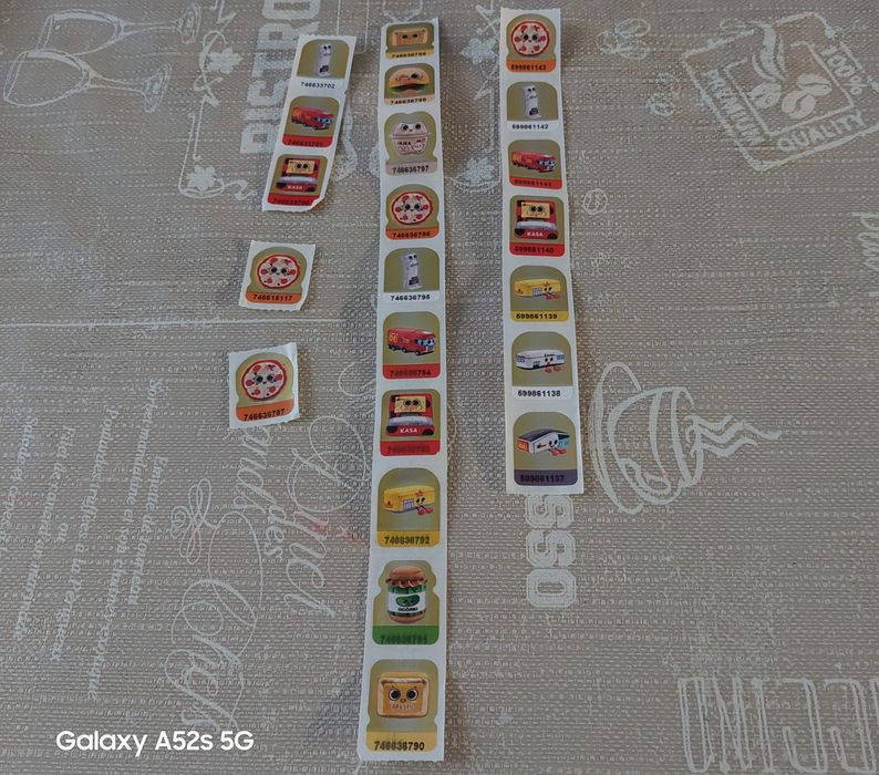 Naklejki biedronka gang biedroniakow  20 szt- 15 szt