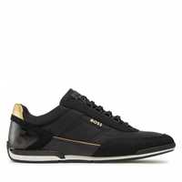 HUGO BOSS męskie sneakersy buty BLACK/GOLD