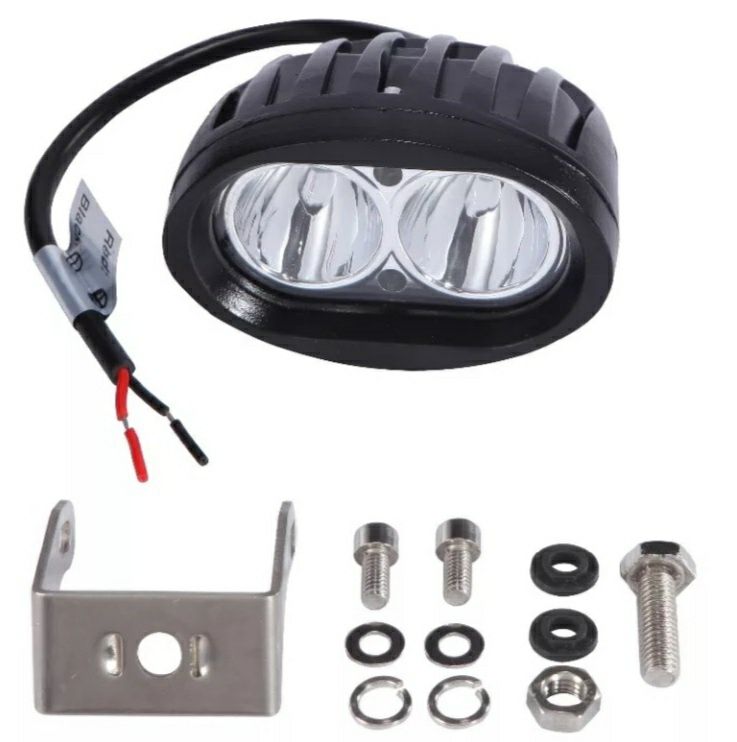 Світлодіодні фари ПТФ Led (балки) 20W 12-24В з світлодіодами Cree