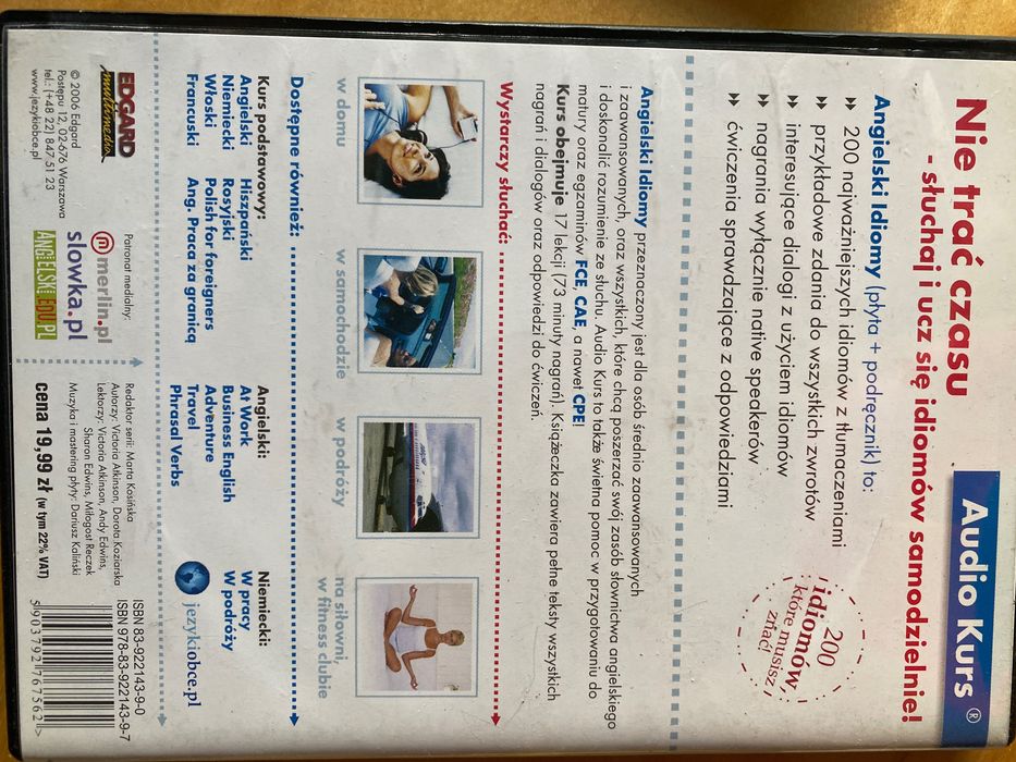 Kurs angielski zestaw idiomy travel podstawowy