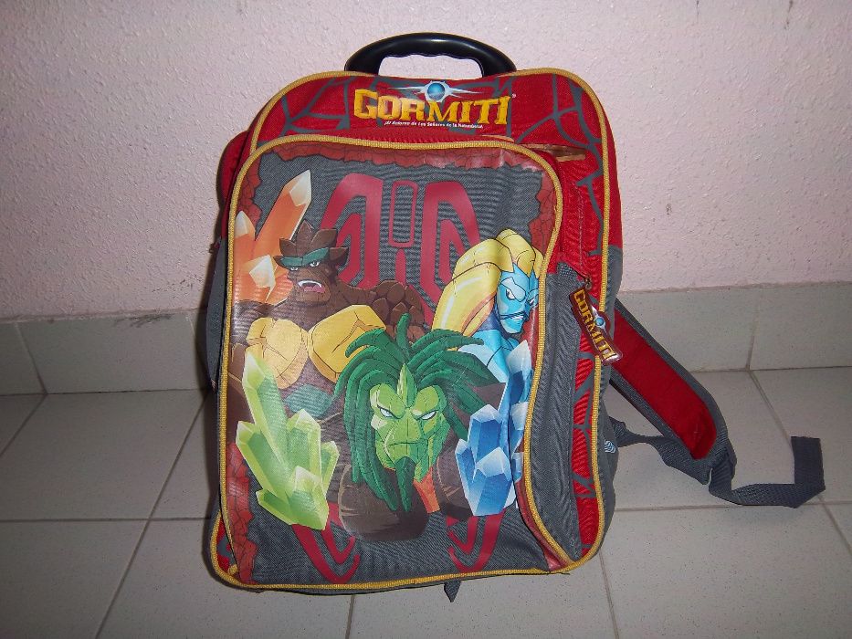 (Material Escolar) Mochila Gormiti