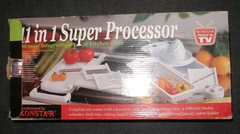 Набор терок -11 в 1. Super Processor и шинковка.