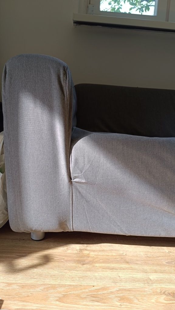 Sofa Ikea  Klippan 175x 85 szary pokrowiec