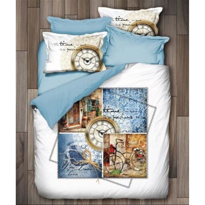 Полуторное постельное белье Prima Casa сатин