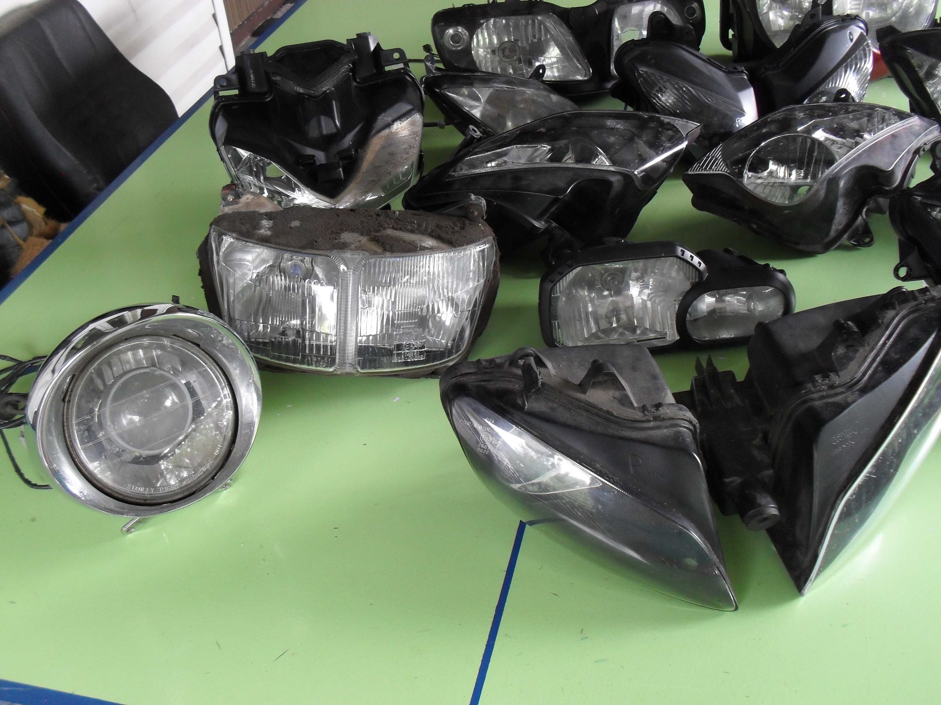 reflektor lampa vfr750 vfr800 z900 cb650 r1 z750 sv650 zx6 f900 f800