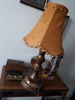stara lampka ceramiczna, lampka na biurko PRL Mirostowice ?