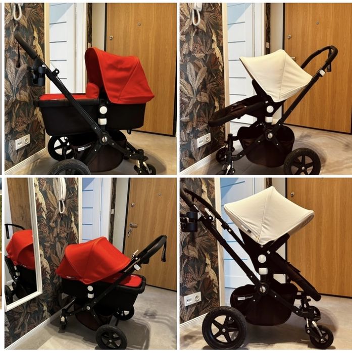 Дитяча коляска, візок Bugaboo chameleon, люлька + прогулянковий блок