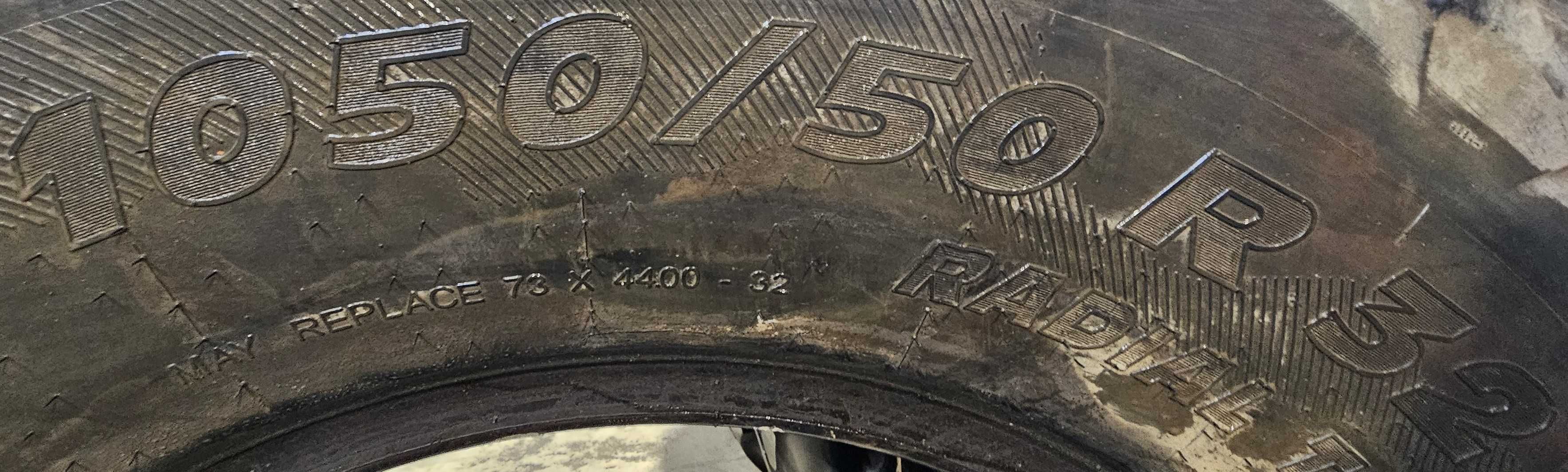 Opona przemysłowa 1050/50R32 ; 73x44.00-32 Michelin *S