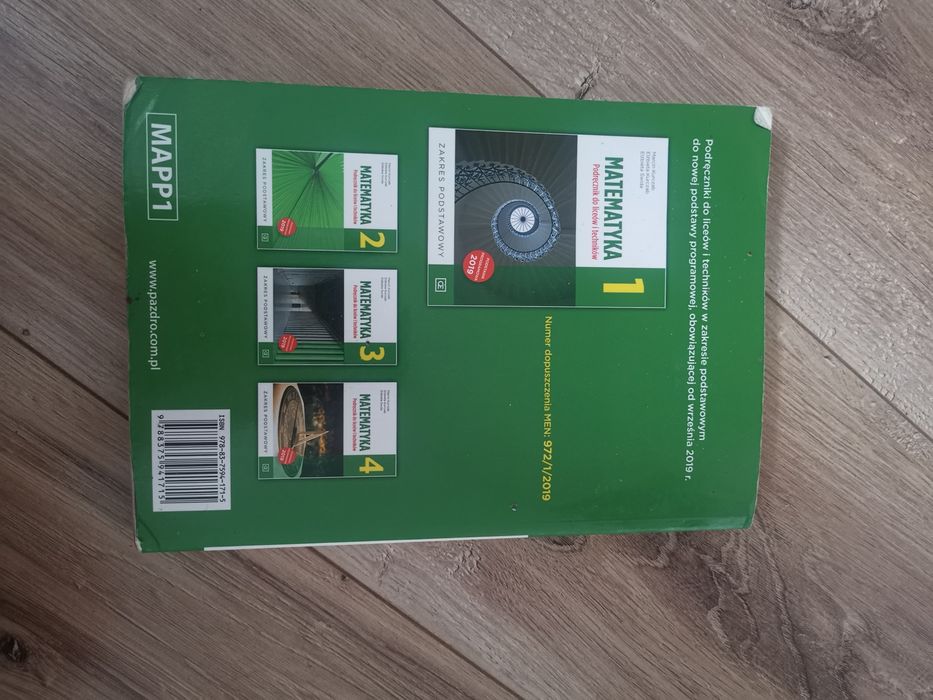 Podręcznik do matematyki klasa 1 oe pazdro