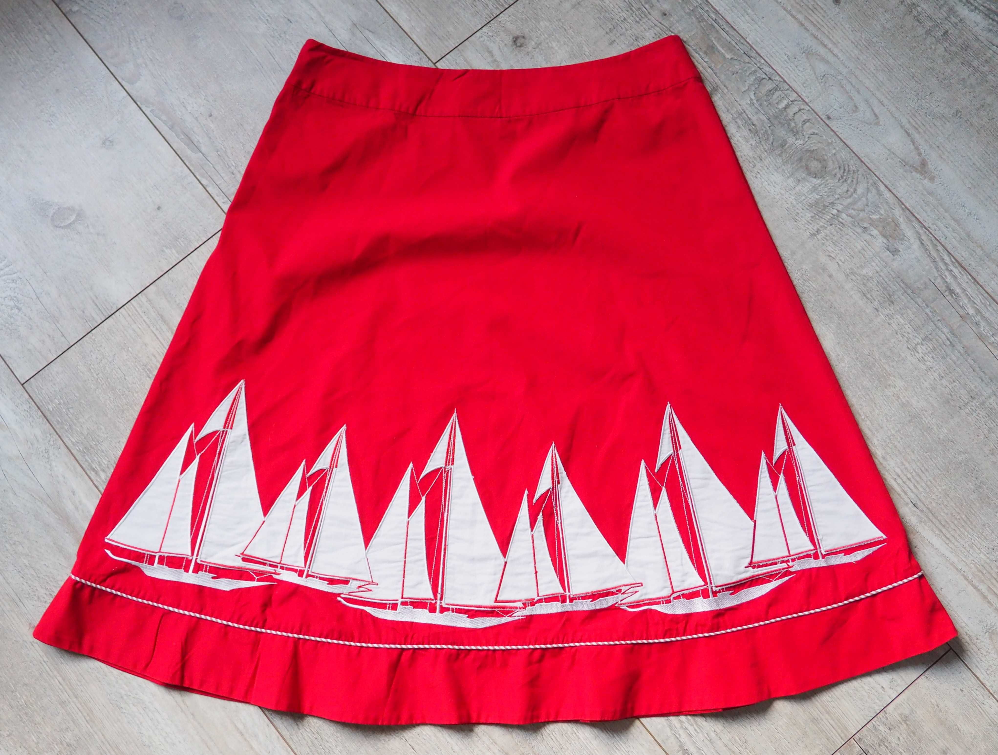 LIZ CLAIBORNE_Sail Boat skirt_Vintage_40