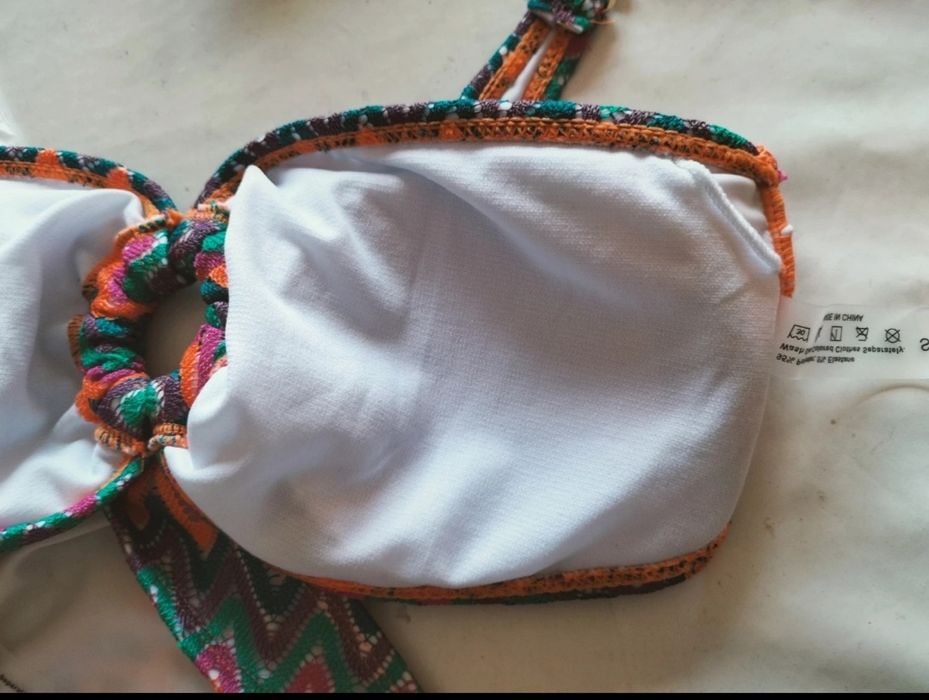 Bikini cai cai colorido Novo