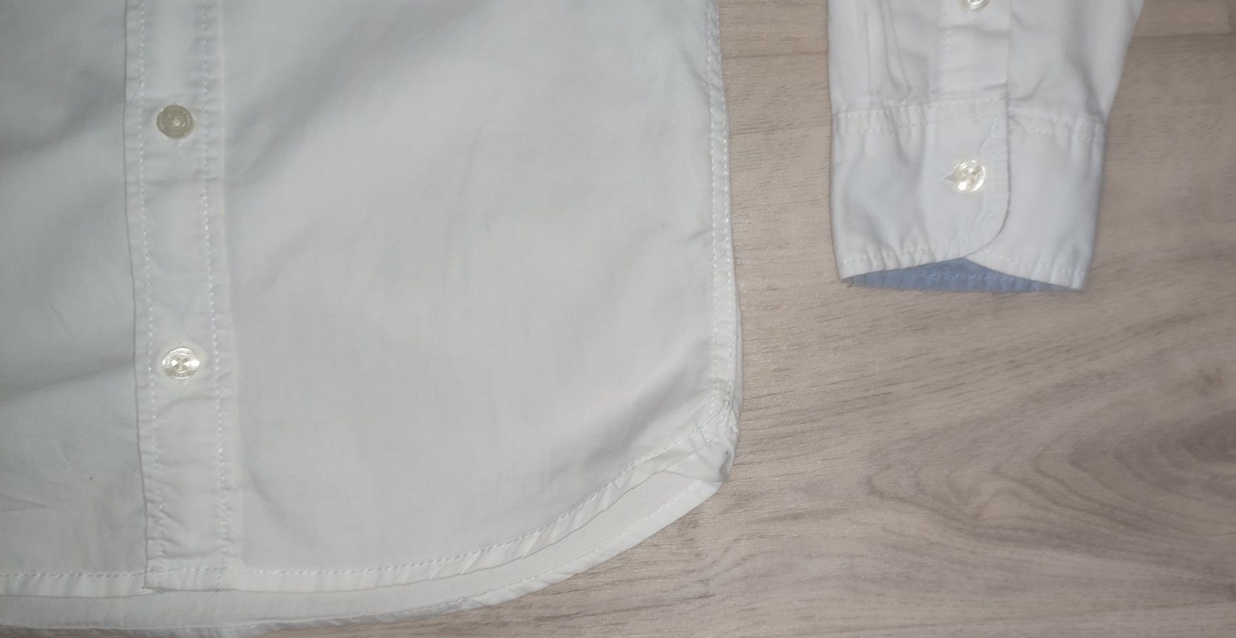 Koszula H&M r. 4-5 lat biała elegancka L.O.G.G.