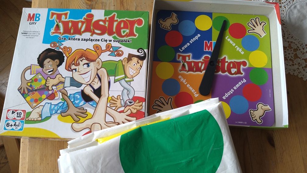 Twister - gra zręcznościowa dla całej rodziny