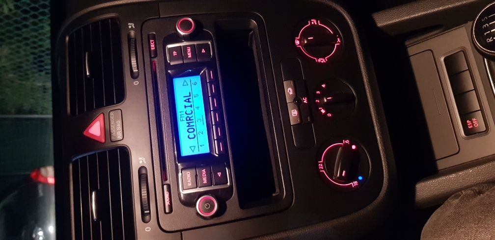 Rádio original golf V / VI