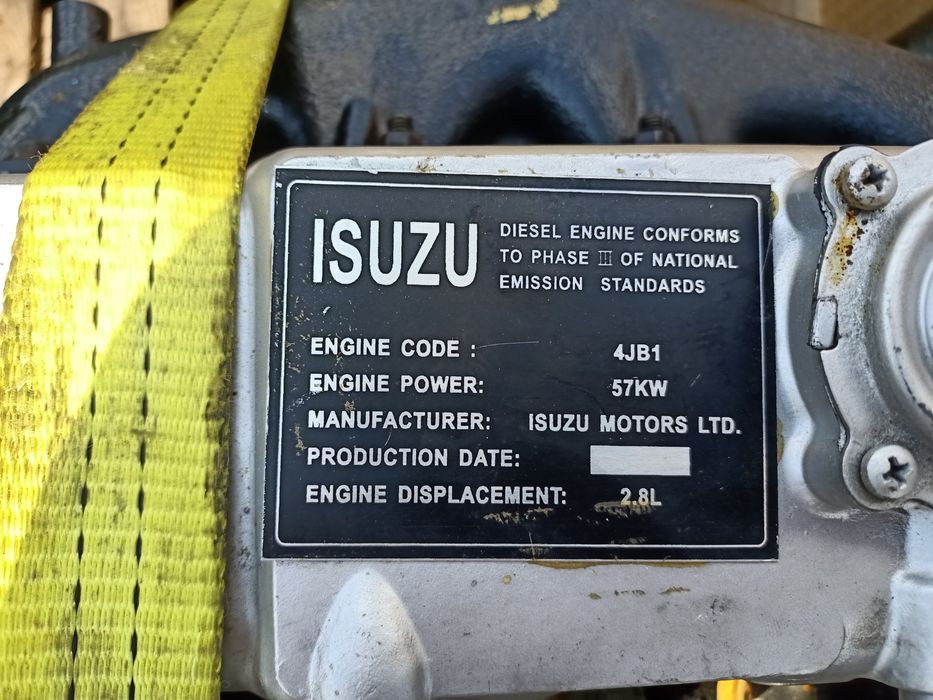 Silnik Isuzu do koparek ihi Kubota stan bardzo dobry