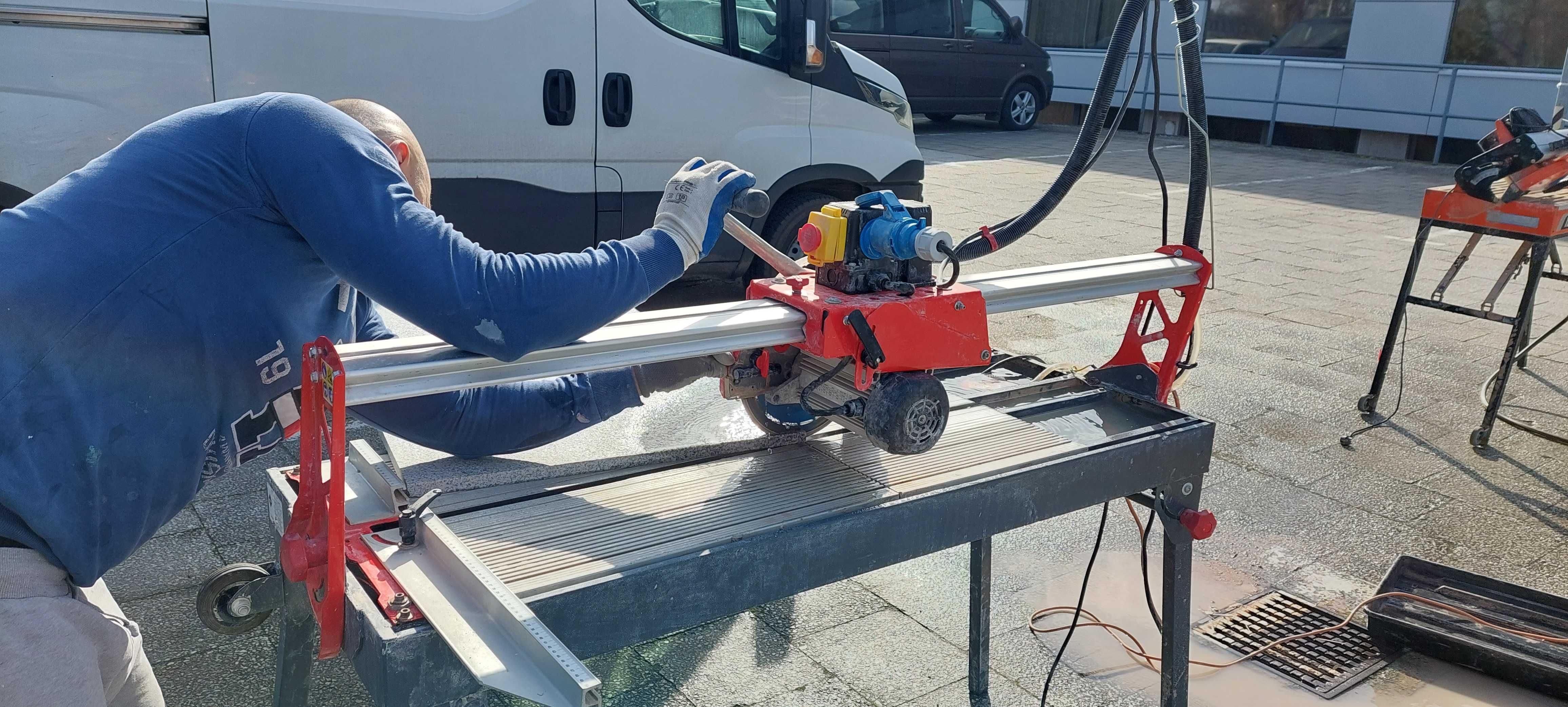 RUBI DC 1200 -250  Przecinarka stołowa elektryczna z chłodzeniem.