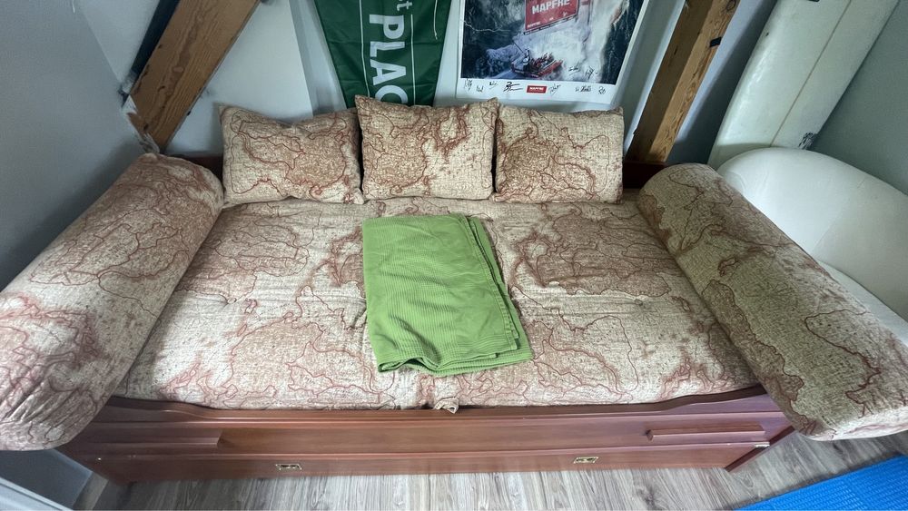Łóżko/ kanapa 2 osobowe rozkładane