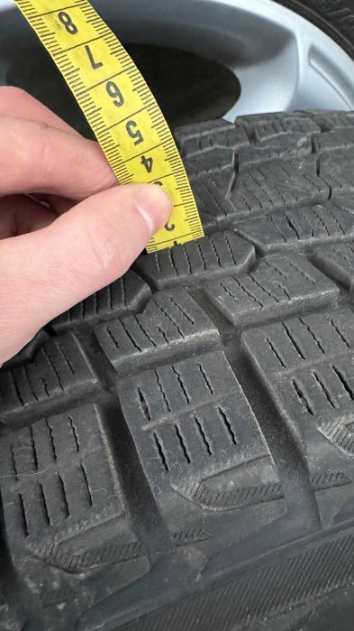 Оригінальні диски VW R16 + зимова гума Yokohama