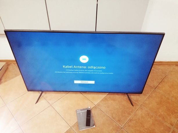 Używany telewizor  samsung UE 55 AU 7172U