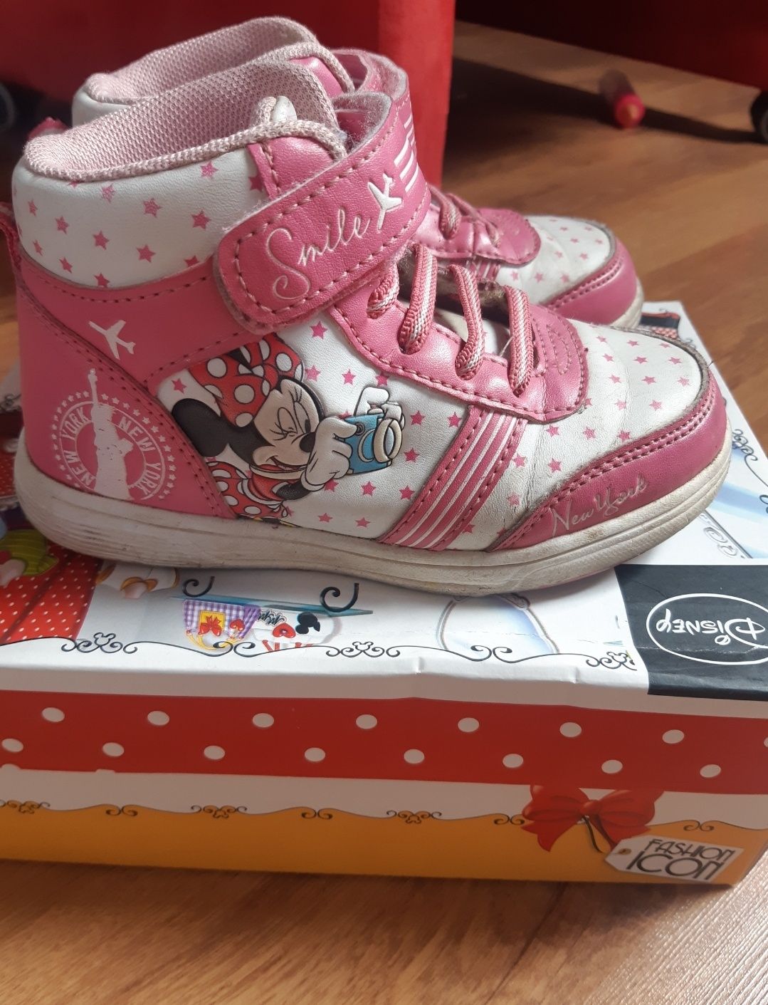 Trzewiki buty wiosenne Miki Minnie Disney r 26 27