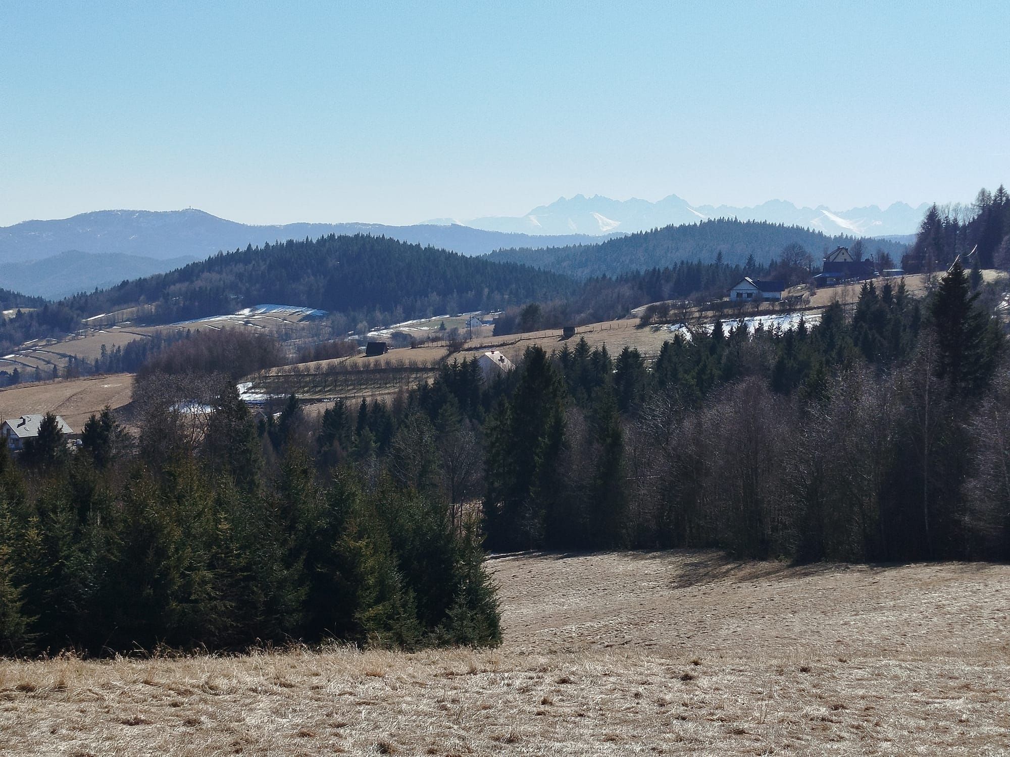 Piękna działka z widokiem na Tatry - Beskid Wyspowy