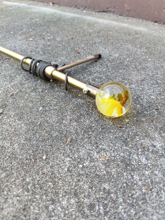 Piękny karnisz metalowy 210 cm